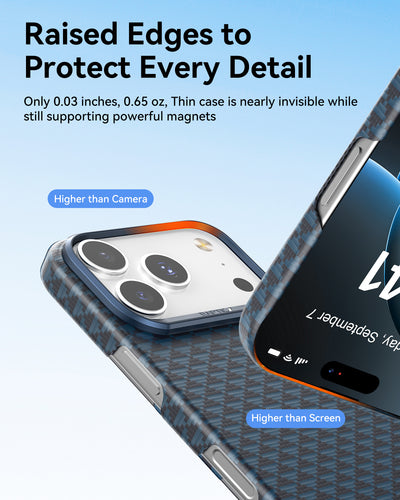Raptic Aramid Skin-Origin for iPhone 17 Pro - profound