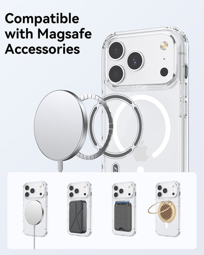 Raptic Air Clear Magsafe for iPhone 17 Pro - clear