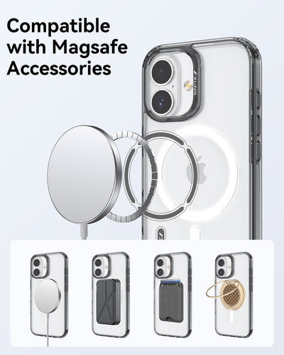 Raptic Air Clear Magsafe for iPhone 17 - black