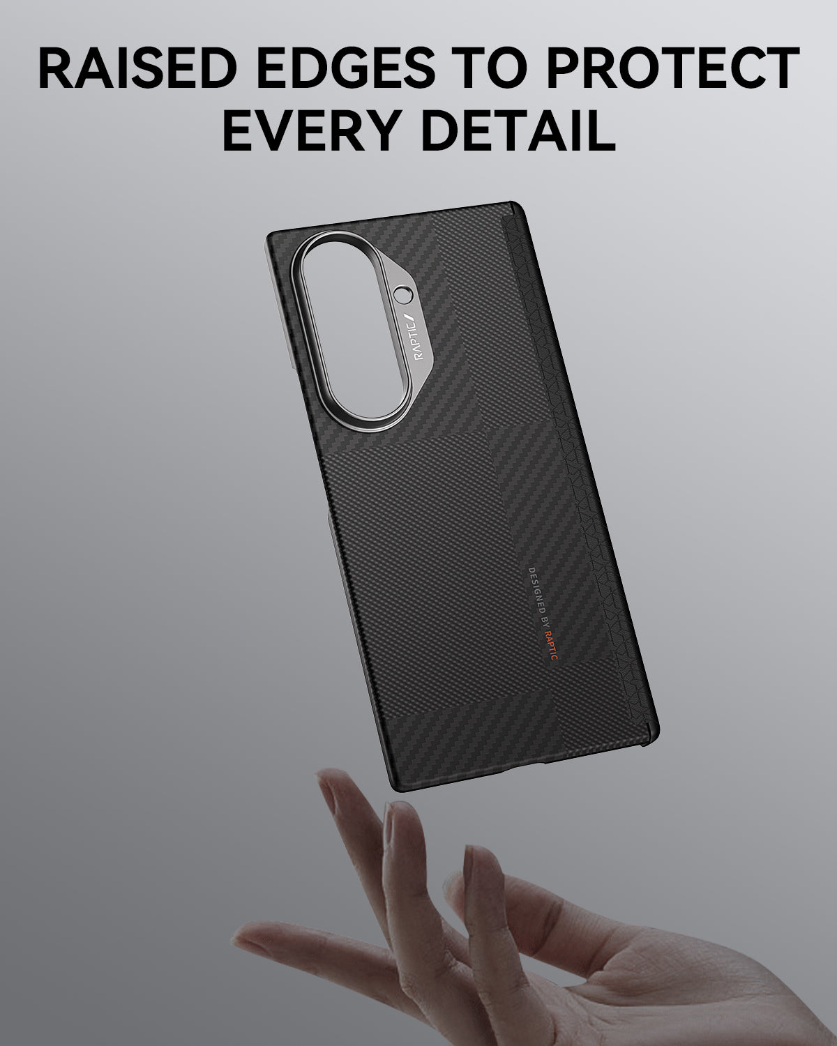 Samsung Galaxy Z Fold 7 Case - Aramid Fiber Skin - Profound- MagSafe Compatible - Mondrian