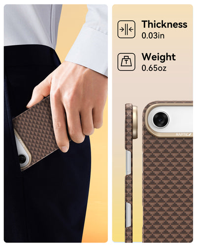 Raptic Aramid Skin-Origin for iPhone 17 Air - humble