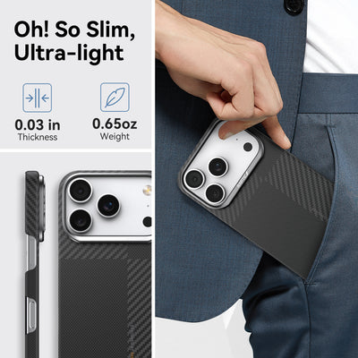 Raptic Aramid Geotik for iPhone 17 Pro- mondrian