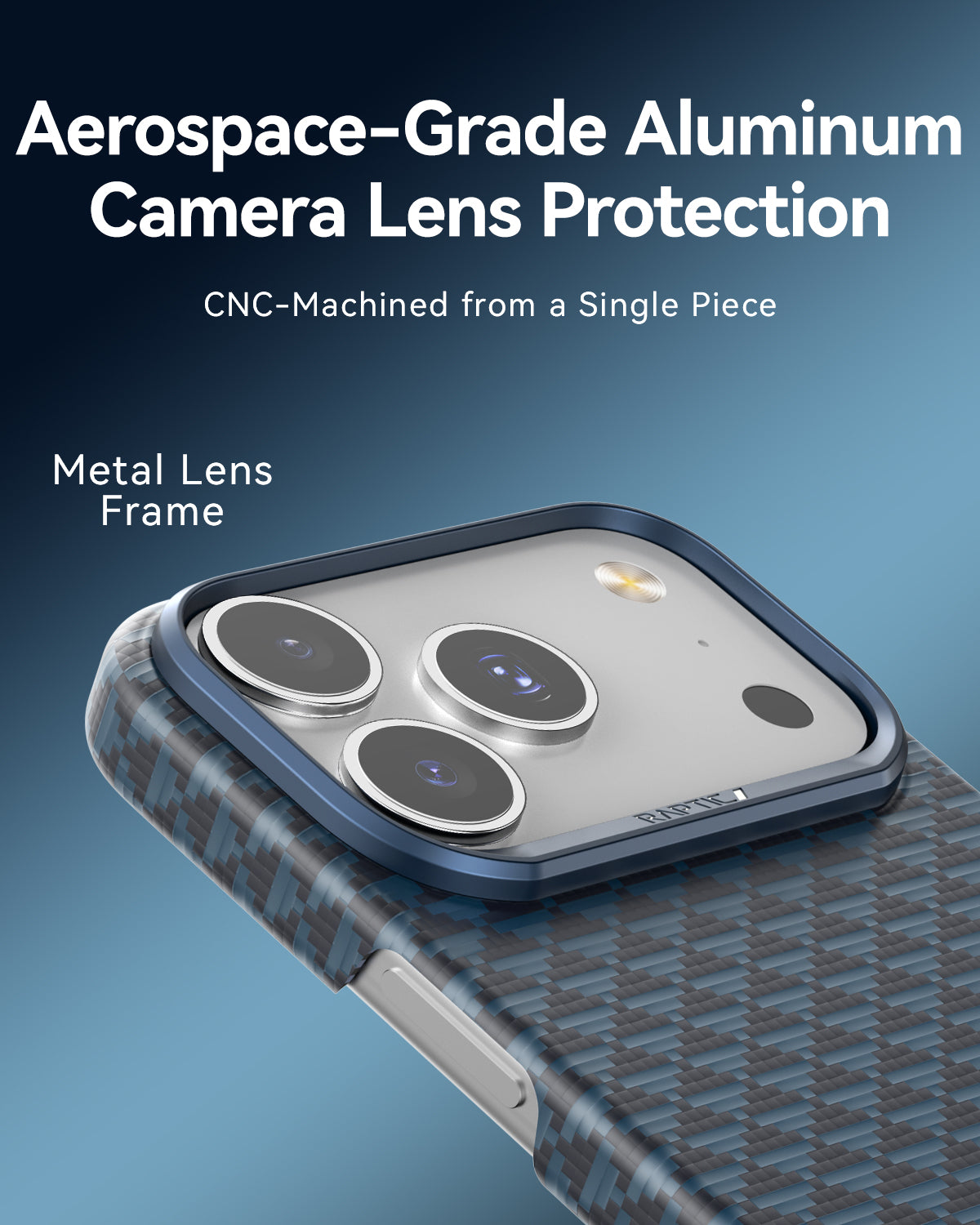 Raptic Aramid Skin-Origin for iPhone 17 Pro Max - profound