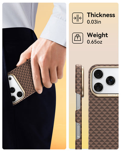 Raptic Aramid Skin-Origin for iPhone 17 Pro - humble