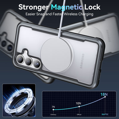 Samsung Galaxy S25 Case - Magnetic - SHIELD - Black