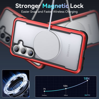 Samsung Galaxy S25 Plus Case - Magnetic - SHIELD - Red