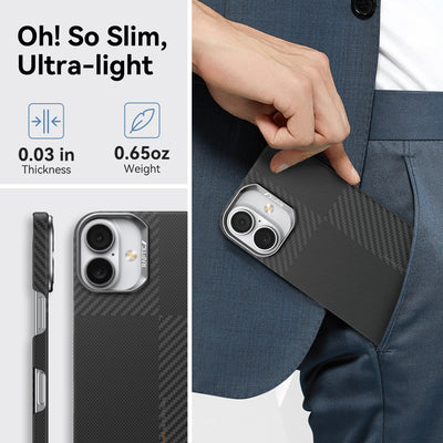 Raptic Aramid Geotik for iPhone 17 - mondrian