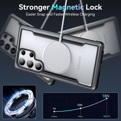 Samsung Galaxy S25 Ultra Case - Magnetic - SHIELD - Black