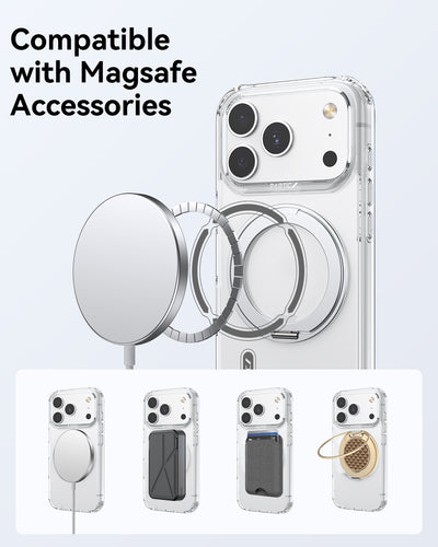Raptic Air Stand Magsafe for iPhone 17 Pro Max - clear