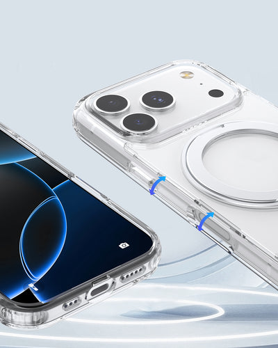 Raptic Air Stand Magsafe for iPhone 17 Pro - clear