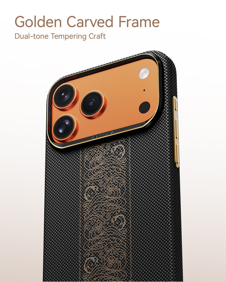 RAPTIC Aramid Skin Magsafe Phone Case for iPhone 17 Pro / 17 Pro