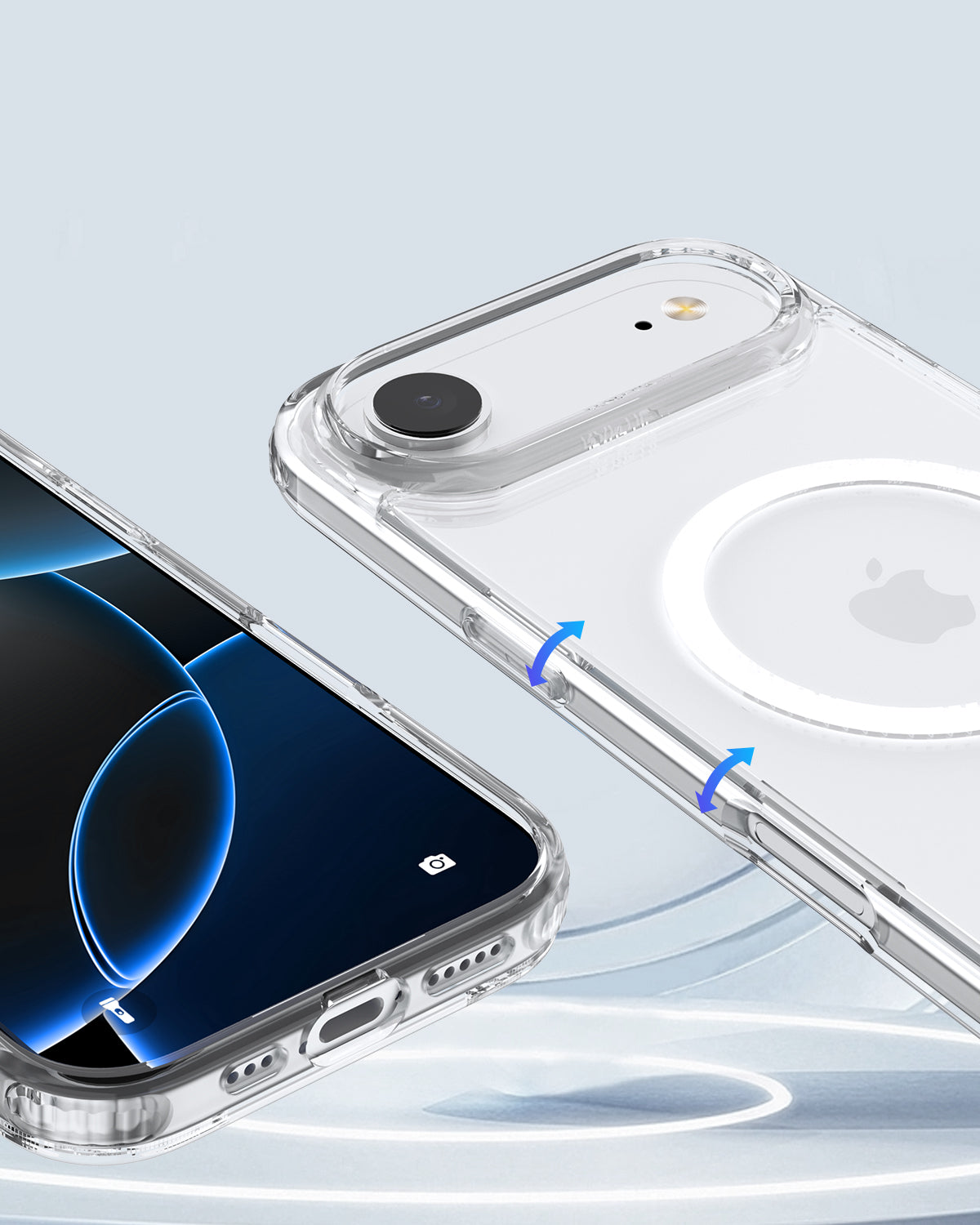 Raptic Air Clear Magsafe for iPhone 17 Air - clear
