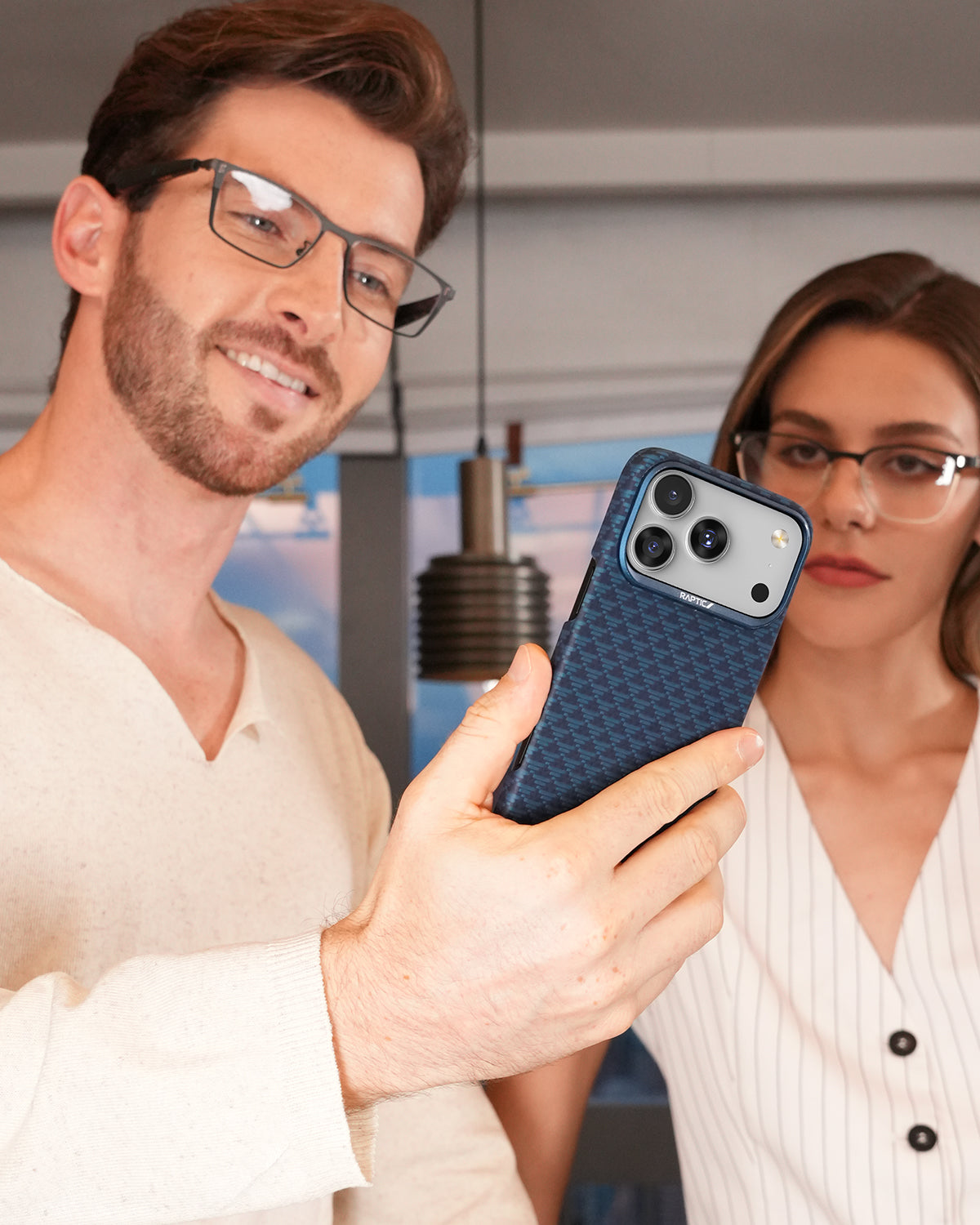 Raptic Aramid Skin-Origin for iPhone 17 Pro Max - profound