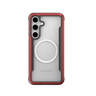Samsung Galaxy S25 Case - Magnetic - SHIELD - Red