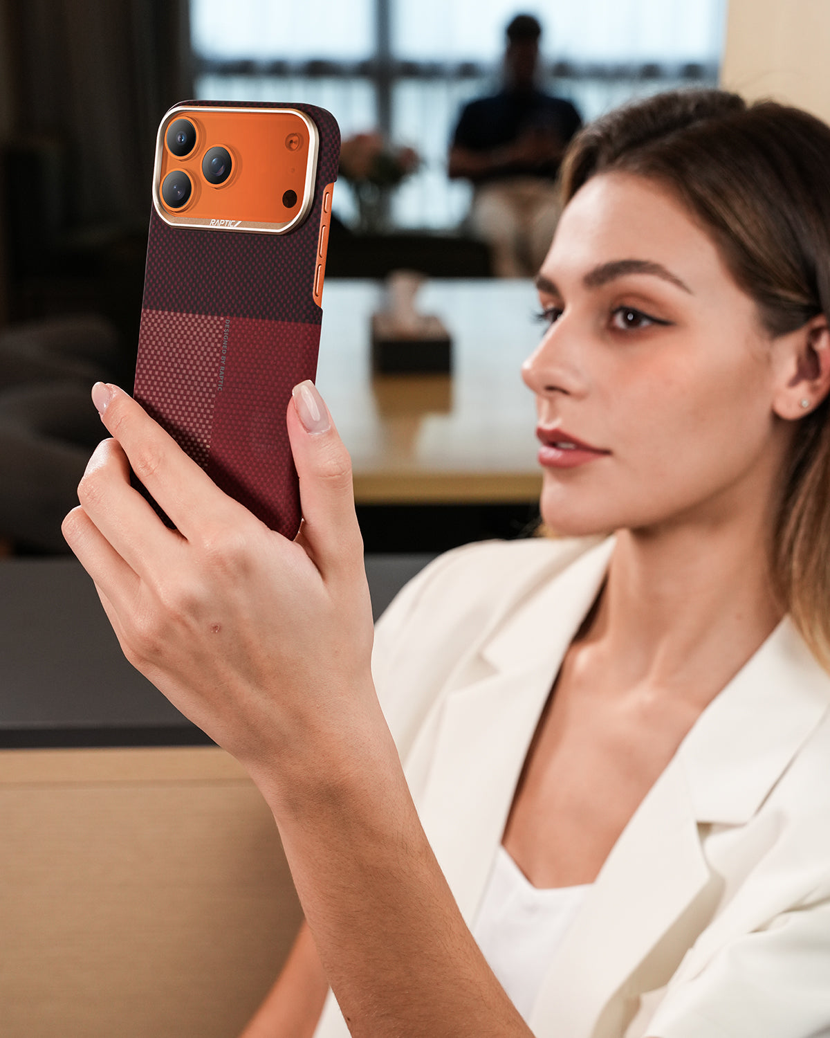 Raptic Aramid Skin-Origin for iPhone17 Pro Max-Sky