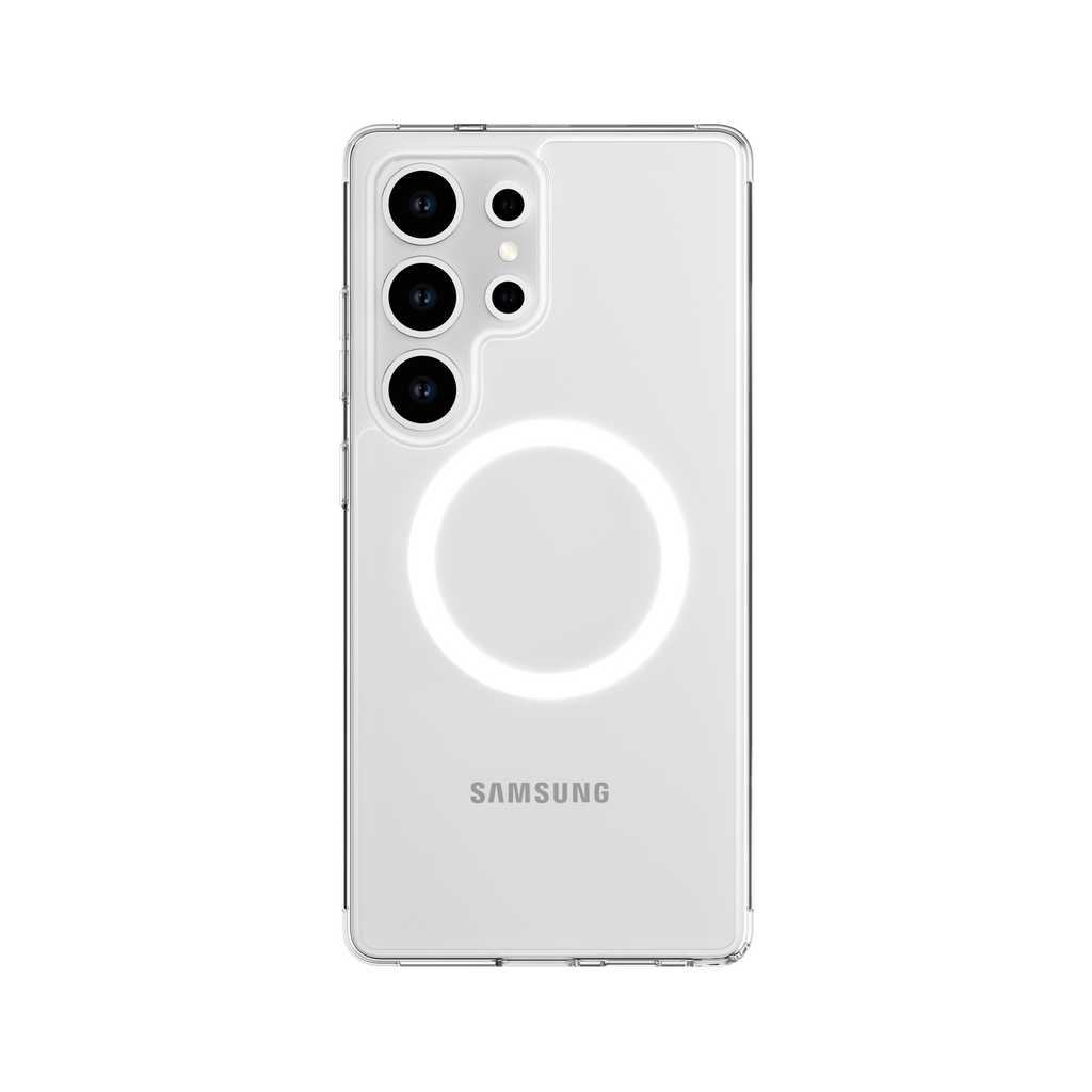 Samsung Galaxy S25 Ultra ホワイト 韓国版 Samsung Galaxy S25 Ultra Case - Clear - MagSafe Compatible - White