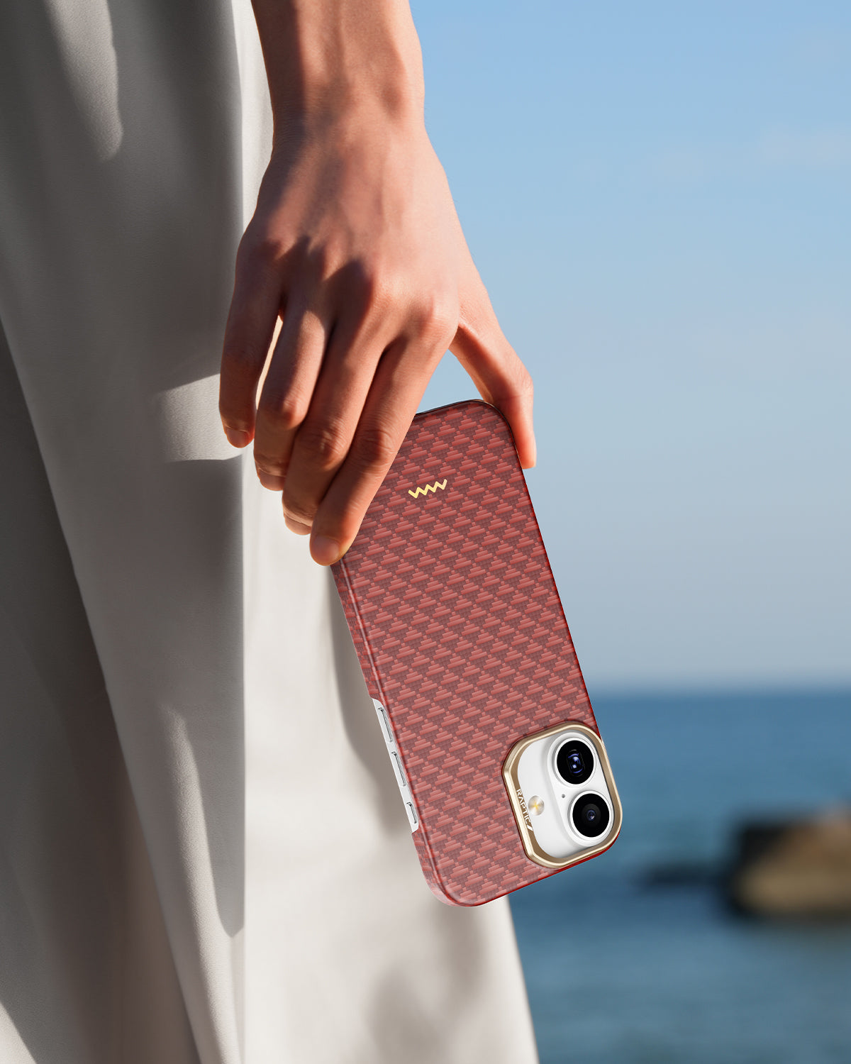 Raptic Aramid Skin-Origin for iPhone 17-Oriental