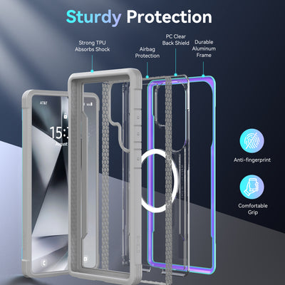 Samsung Galaxy S25 Ultra Case - Magnetic - SHIELD - Iridescent