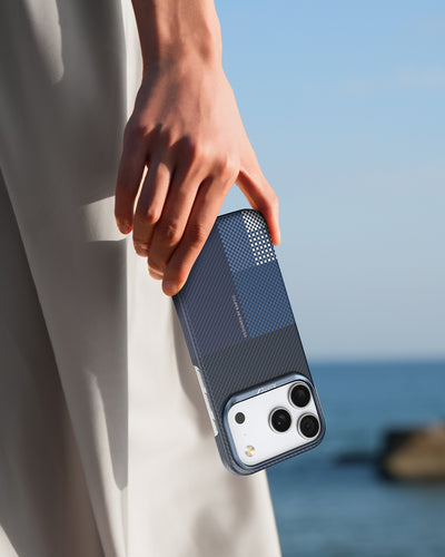 Raptic Aramid Skin-Origin for iPhone17 Pro-Ocean
