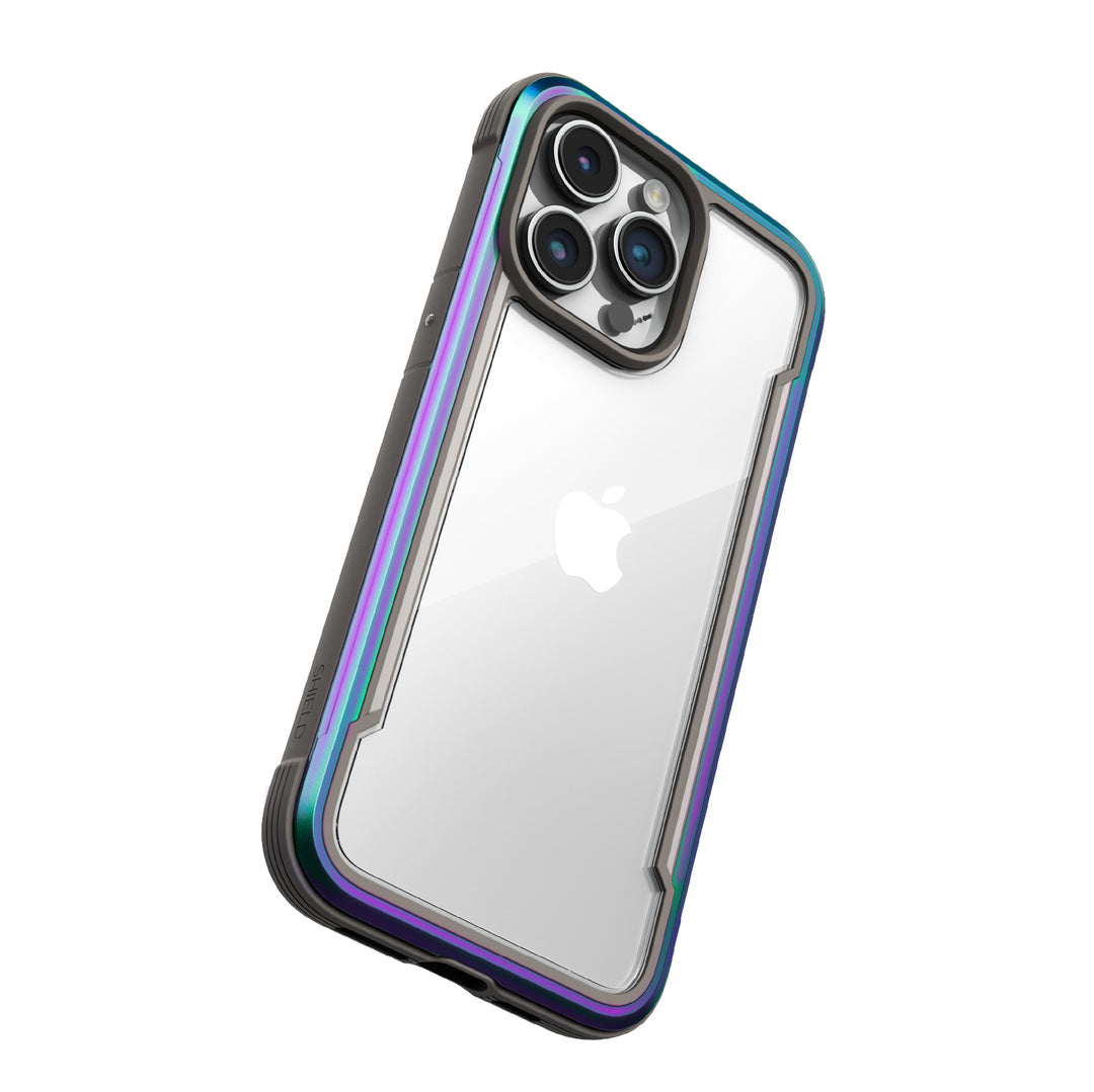 Protective iPhone 15 Pro Max Cases | Raptic Shield Iridescent