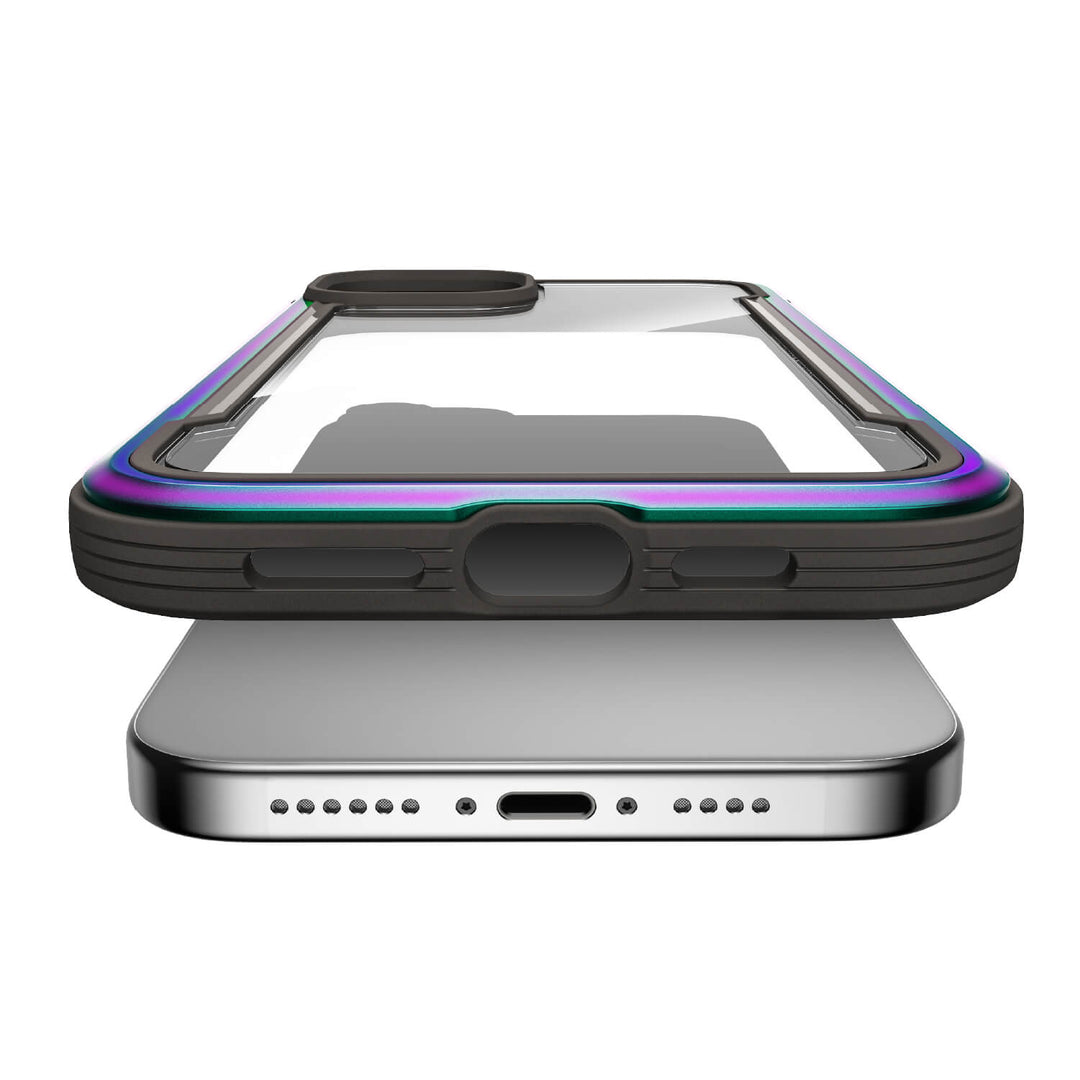 Protective iPhone 15 Cases | Raptic Shield Iridescent
