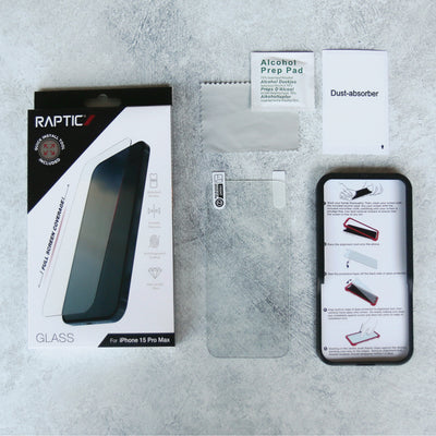 Raptic Glass for iPhone 13 Pro Max - Clear
