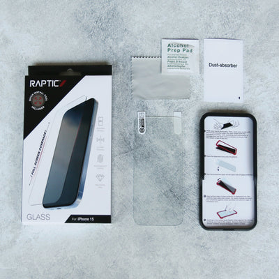 iPhone 15 Pro Raptic Glass Screen Protector