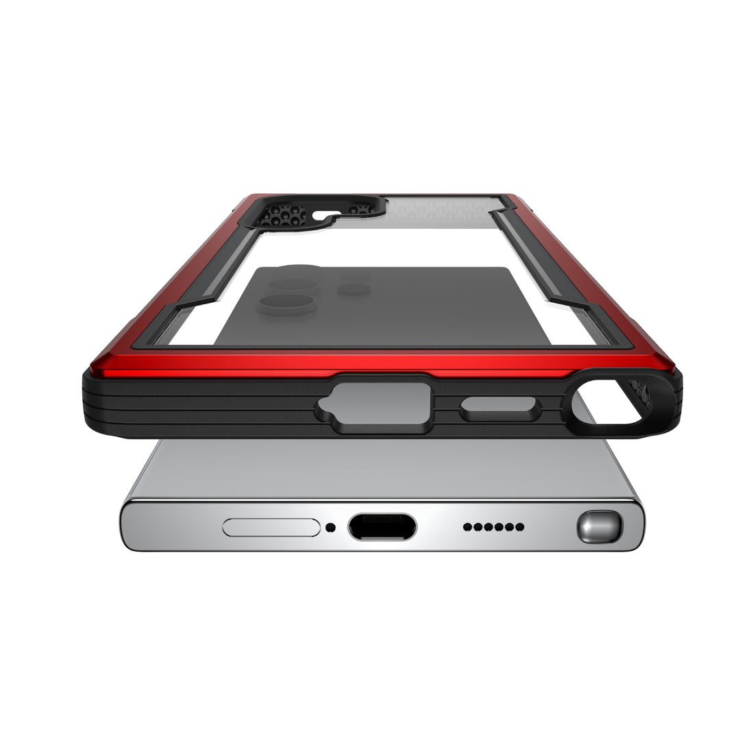 Samsung Galaxy S24 Ultra ケース - SHIELD - レッド – Raptic