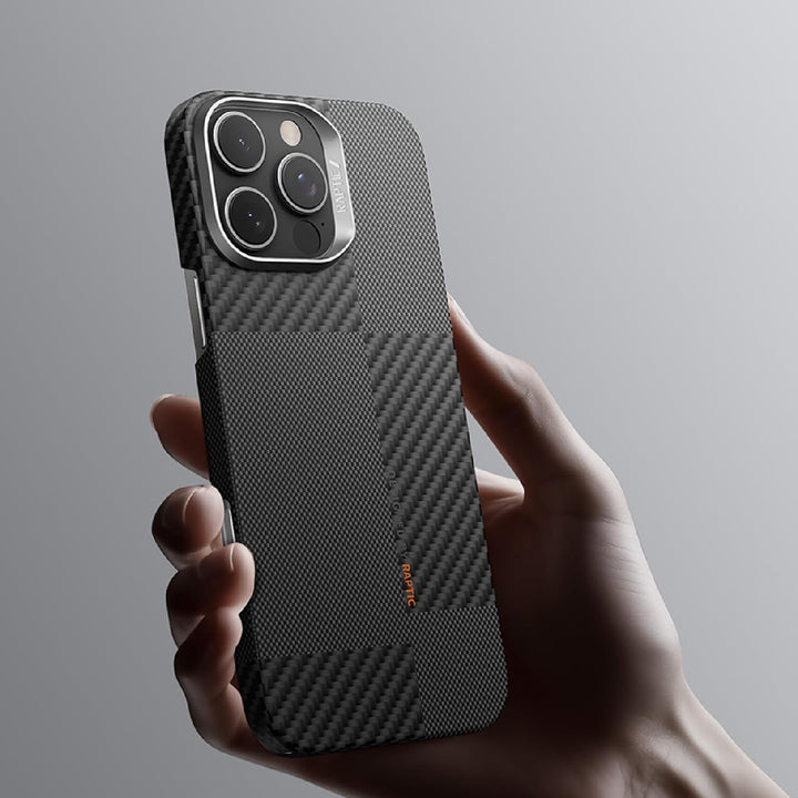 Memumi For IPhone 16 Pro Carbon Fiber Case With Wavy Texture, Sturdy - View #2