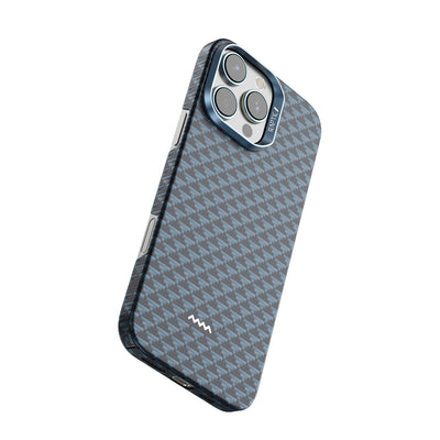 iPhone 16 Pro Max Case - Aramid Fiber Skin - Profound- MagSafe Compatible - Blue