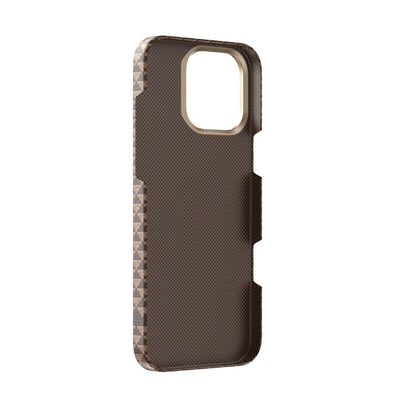 iPhone 16 Pro Max Case - Aramid Fiber Skin - Humble- MagSafe Compatible - Brown