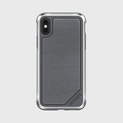 Luxurious Case for iPhone X. Raptic Lux in ballistic nylon.