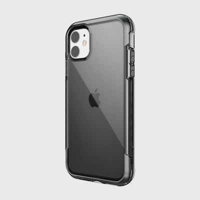 Transparent Case for iPhone 11. Raptic Air in smoke.#color_smoke