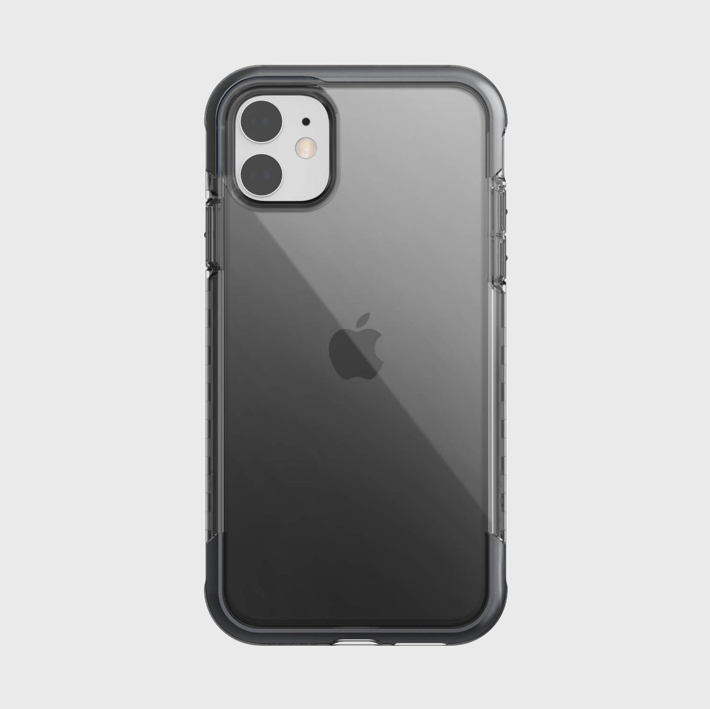 Transparent Case for iPhone 11. Raptic Air in smoke.#color_smoke