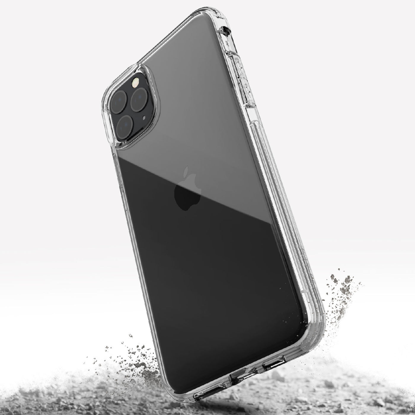 Thin Case for iPhone 11 Pro Max. Raptic Clear in clear.#color_clear