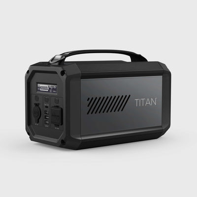 Titan 225 Power Station + Solar 100X
