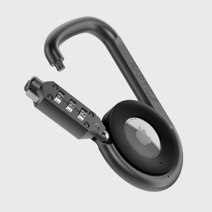 Apple AirTagsケース（コンビネーションロックカラビナ付き）| Raptic