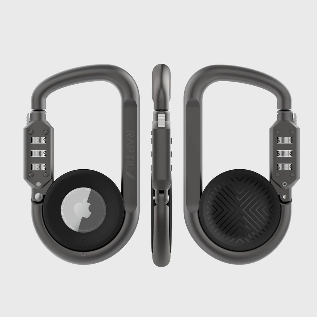 Apple AirTagsケース（コンビネーションロックカラビナ付き）| Raptic