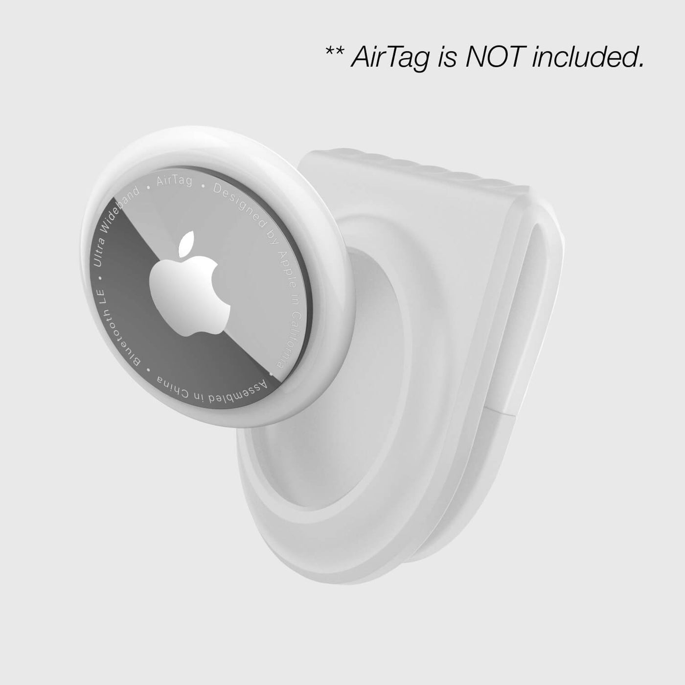 ARMODD iTag white clear (AirTag alternative) with Apple Find My support 