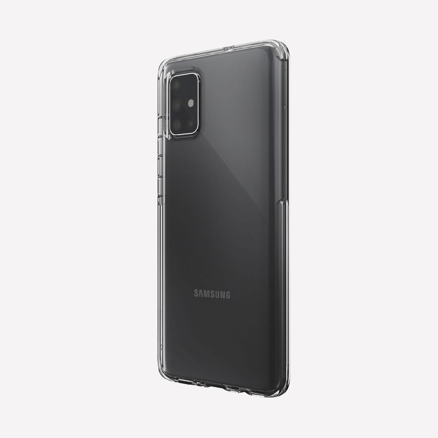 Thin Case for Samsung Galaxy A71. Raptic Clear in clear.