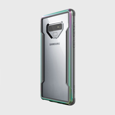 Rugged Case for Samsung Galaxy Note 9. Raptic Shield in iridescent.