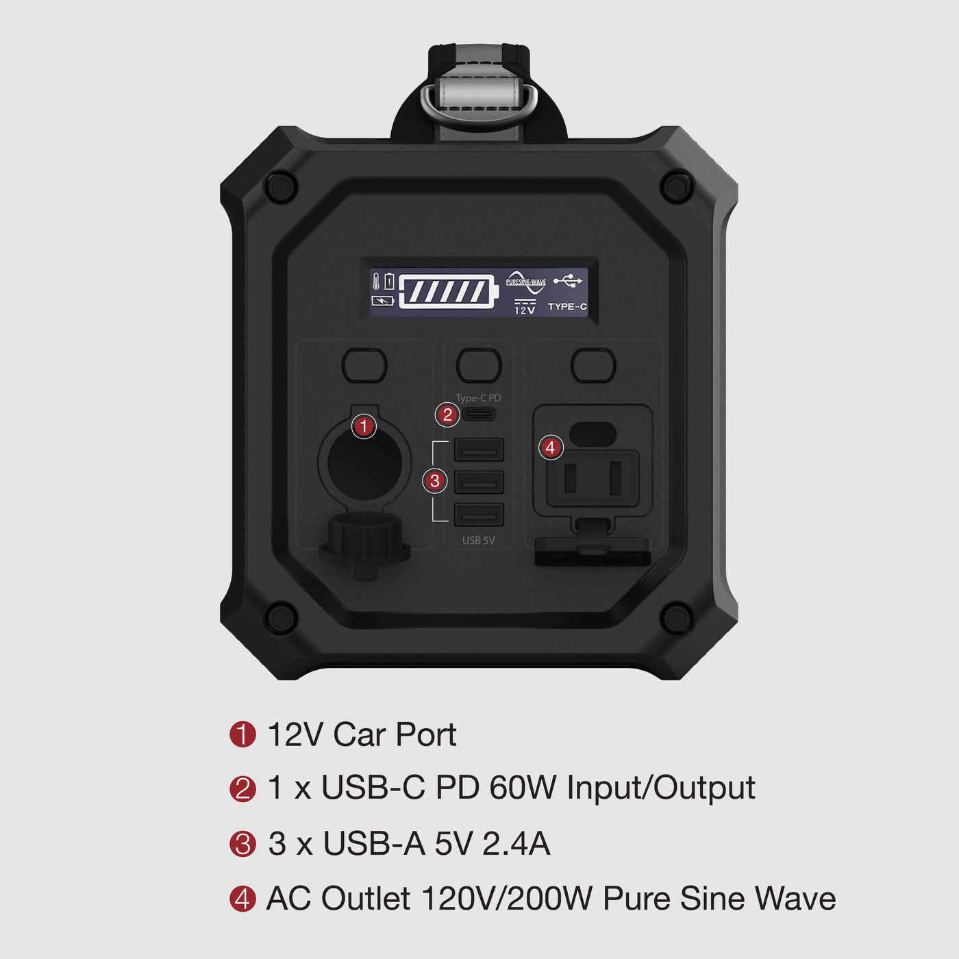 Portable Power Station - TITAN XL 500