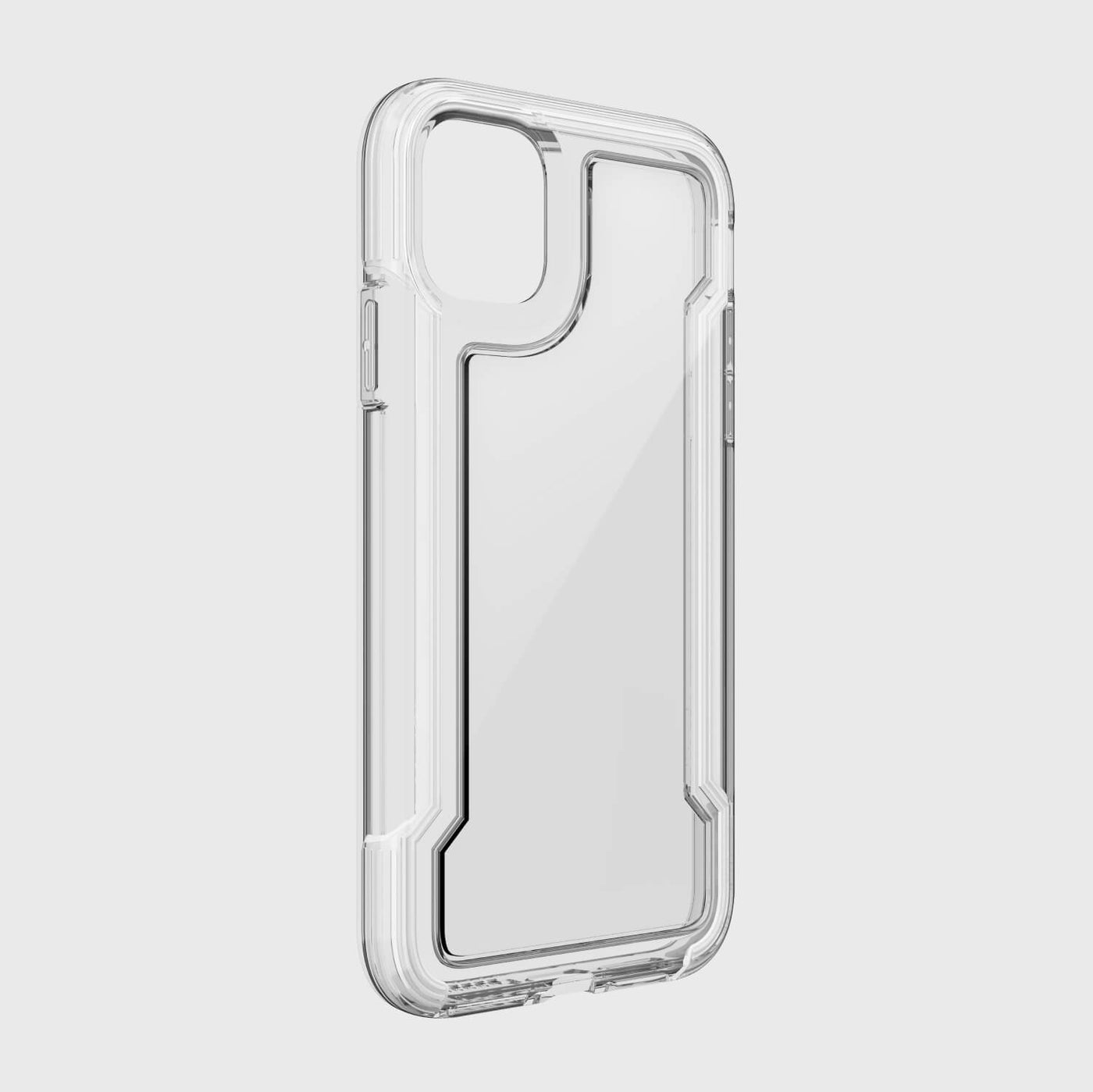 Thin Case for iPhone 11. Raptic Clear in white.#color_white