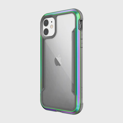 Rugged Case for iPhone 11. Raptic Shield in iridescent. #color_iridescent