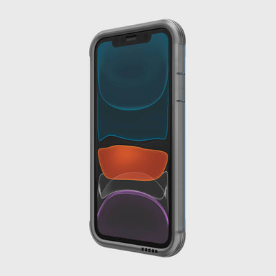 Rugged Case for iPhone 11. Raptic Shield in iridescent.#color_iridescent