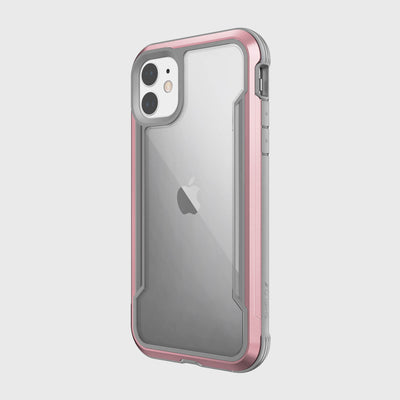 Rugged Case for iPhone 11. Raptic Shield in rose gold.#color_rose-gold