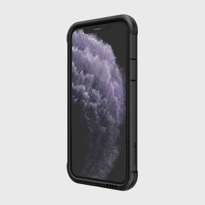 Luxurious Case for iPhone 11 Pro. Raptic Lux in black carbon fiber.