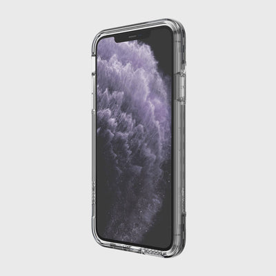 Transparent Case for iPhone 11 Pro Max. Raptic Air in clear.#color_silver