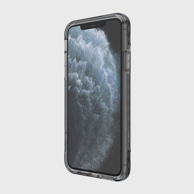 Transparent Case for iPhone 11 Pro Max. Raptic Air in smoke.#color_smoke