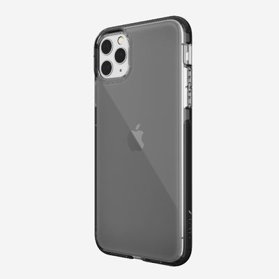 Thin Case for iPhone 11 Pro Max. Raptic Clear in smoke.#color_smoke